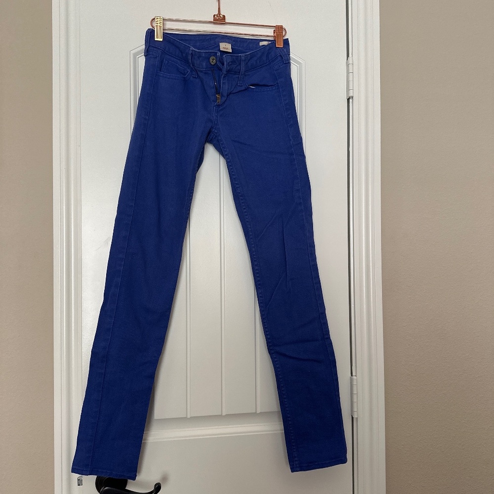 Arizona Skinny Fit Stretch Blue Jeans Size 1